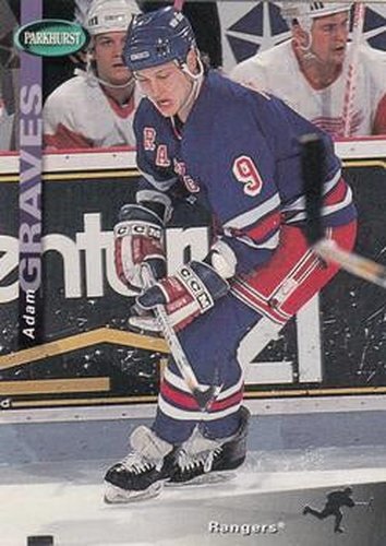 #147 Adam Graves - New York Rangers - 1994-95 Parkhurst Hockey