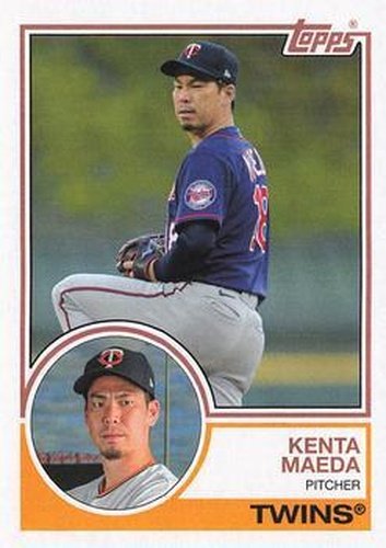 #147 Kenta Maeda - Minnesota Twins - 2021 Topps Archives Baseball