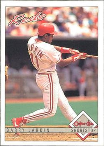#147 Barry Larkin - Cincinnati Reds - 1993 O-Pee-Chee Baseball