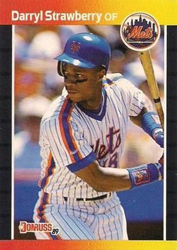 #147 Darryl Strawberry - New York Mets - 1989 Donruss Baseball