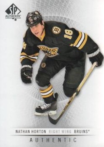 #147 Nathan Horton - Boston Bruins - 2012-13 SP Authentic Hockey