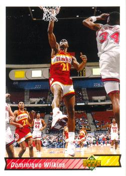 #148 Dominique Wilkins - Atlanta Hawks - 1992-93 Upper Deck Basketball