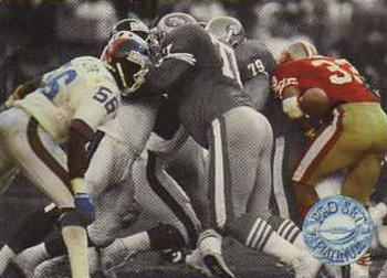 #148 Lawrence Taylor - New York Giants - 1991 Pro Set Platinum Football
