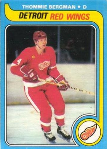 #148 Thommie Bergman - Detroit Red Wings - 1979-80 O-Pee-Chee Hockey