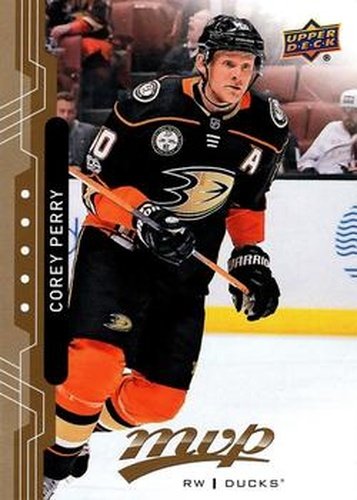 #148 Corey Perry - Anaheim Ducks - 2018-19 Upper Deck MVP Hockey