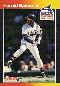 #148 Harold Baines - Chicago White Sox - 1989 Donruss Baseball