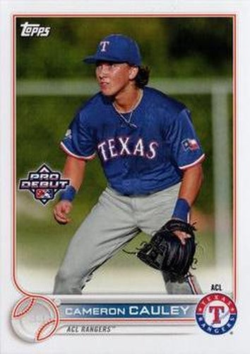 #PD-148 Cameron Cauley - ACL Rangers - 2022 Topps Pro Debut Baseball