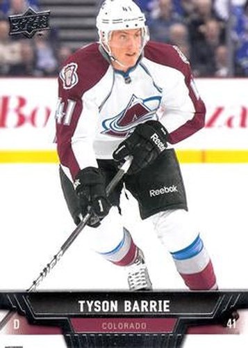 #148 Tyson Barrie - Colorado Avalanche - 2013-14 Upper Deck Hockey