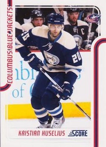 #148 Kristian Huselius - Columbus Blue Jackets - 2011-12 Score Hockey