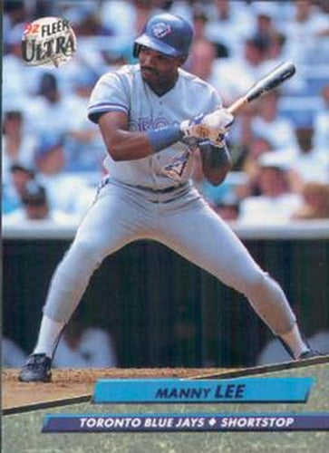 #148 Manuel Lee - Toronto Blue Jays - 1992 Ultra Baseball