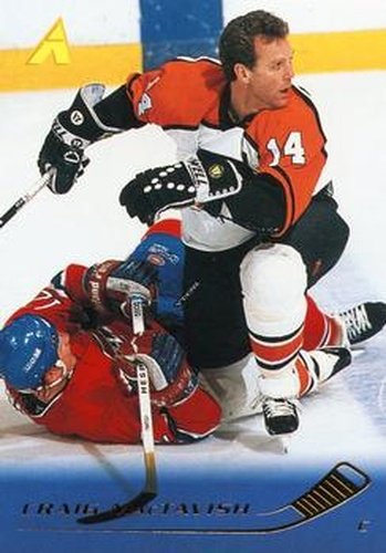 #148 Craig MacTavish - Philadelphia Flyers - 1995-96 Pinnacle Hockey