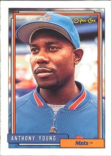 #148 Anthony Young - New York Mets - 1992 O-Pee-Chee Baseball