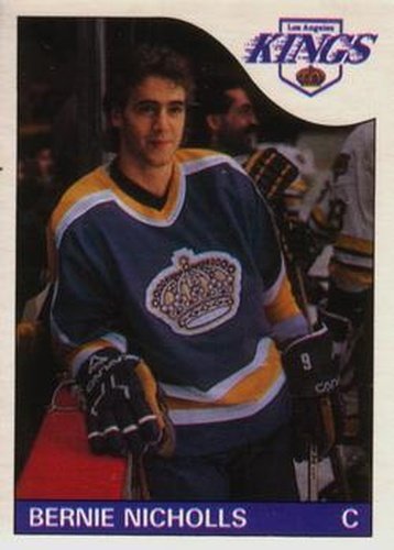 #148 Bernie Nicholls - Los Angeles Kings - 1985-86 O-Pee-Chee Hockey