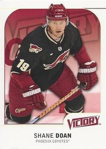 #148 Shane Doan - Phoenix Coyotes - 2009-10 Upper Deck Victory Hockey