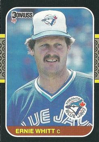 #148 Ernie Whitt - Toronto Blue Jays - 1987 Donruss Baseball