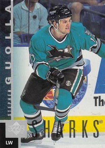#148 Steve Guolla - San Jose Sharks - 1997-98 Upper Deck Hockey