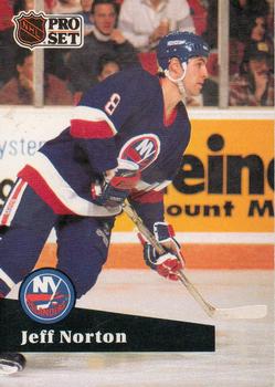 #148 Jeff Norton - 1991-92 Pro Set Hockey