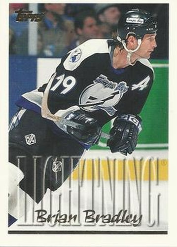#148 Brian Bradley - Tampa Bay Lightning - 1995-96 Topps Hockey