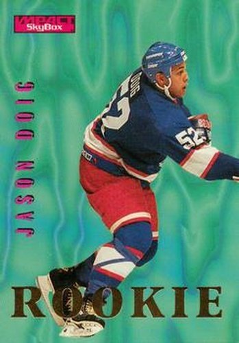 #148 Jason Doig - Phoenix Coyotes - 1996-97 SkyBox Impact Hockey