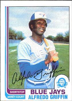 #148 Alfredo Griffin - Toronto Blue Jays - 1982 O-Pee-Chee Baseball