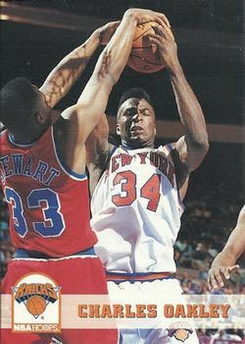 #148 Charles Oakley - New York Knicks - 1993-94 Hoops Basketball