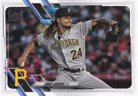 #148 Chris Archer - Pittsburgh Pirates - 2021 Topps Baseball