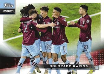 #148 Colorado Rapids - Colorado Rapids - 2021 Topps MLS Soccer
