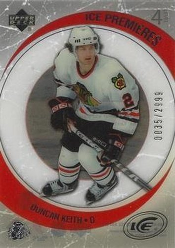 #148 Duncan Keith - Chicago Blackhawks - 2005-06 Upper Deck Ice Hockey