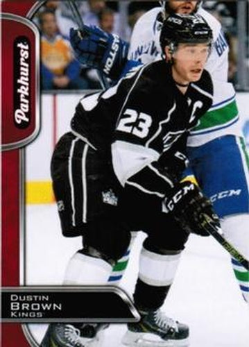 #148 Dustin Brown - Los Angeles Kings - 2016-17 Parkhurst - Red Hockey