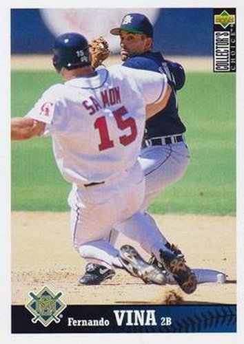 #148 Fernando Vina - Milwaukee Brewers - 1997 Collector's Choice Baseball