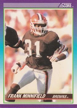 #148 Frank Minnifield - Cleveland Browns - 1990 Score Football