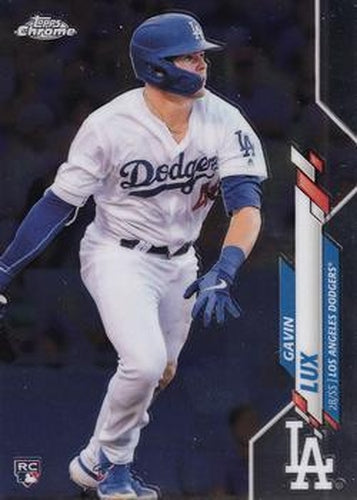 #148 Gavin Lux - Los Angeles Dodgers - 2020 Topps Chrome Baseball