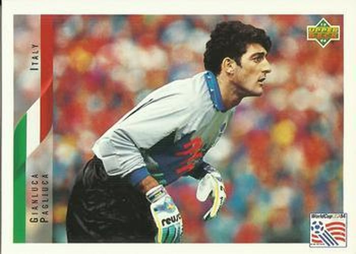 #148 Gianluca Pagliuca - Italy - 1994 Upper Deck World Cup Contenders English/Spanish Soccer