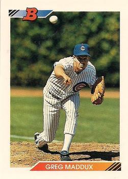 #148 Greg Maddux - Chicago Cubs - 1992 Bowman Baseball