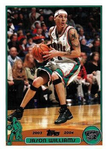 #148 Jason Williams - Memphis Grizzlies - 2003-04 Topps Basketball