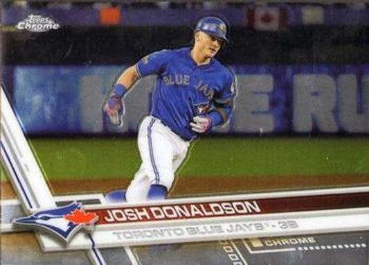 #148 Josh Donaldson - Toronto Blue Jays - 2017 Topps Chrome Baseball