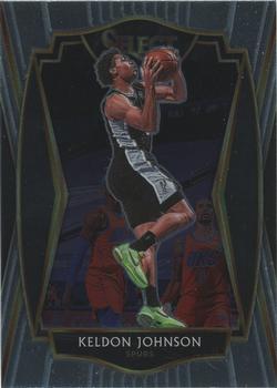 #148 Keldon Johnson - San Antonio Spurs - 2020-21 Panini Select Basketball