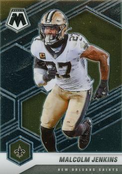 #148 Malcolm Jenkins - New Orleans Saints - 2021 Panini Mosaic Football