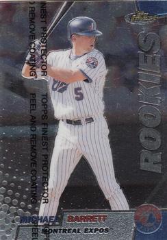 #148 Michael Barrett - Montreal Expos - 1999 Finest Baseball