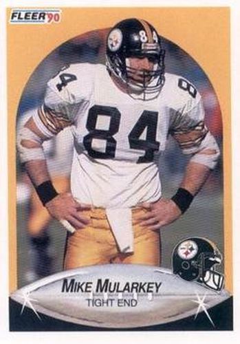 #148 Mike Mularkey - Pittsburgh Steelers - 1990 Fleer Football