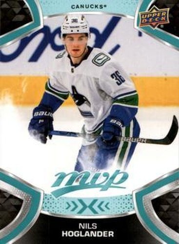 #148 Nils Hoglander - Vancouver Canucks - 2021-22 Upper Deck MVP Hockey