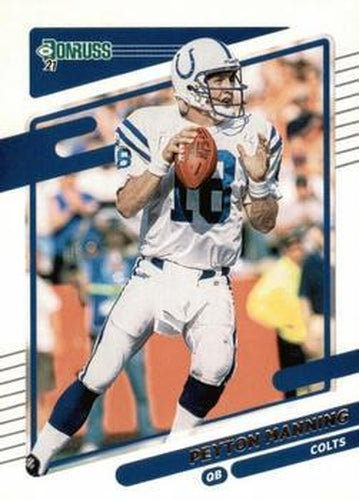 #148 Peyton Manning - Indianapolis Colts - 2021 Donruss Football