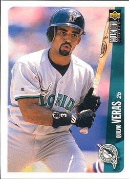 #148 Quilvio Veras - Florida Marlins - 1996 Collector's Choice Baseball