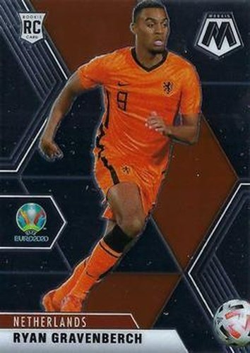 #148 Ryan Gravenberch - Netherlands - 2021 Panini Mosaic UEFA EURO Soccer