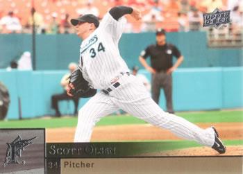 #148 Scott Olsen - Florida Marlins - 2009 Upper Deck Baseball