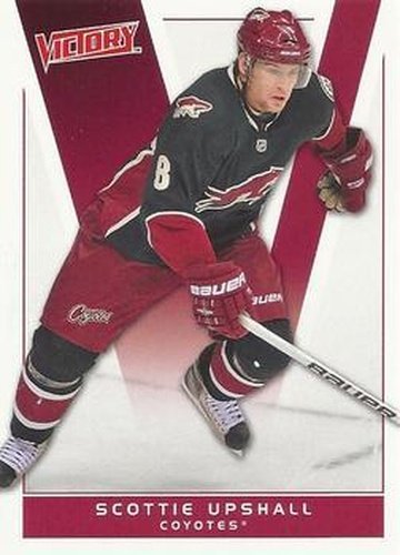#148 Scottie Upshall - Phoenix Coyotes - 2010-11 Upper Deck Victory Hockey