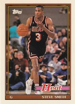 #148 Steve Smith - Miami Heat - 1992-93 Topps Archives Basketball
