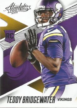 #148 Teddy Bridgewater - Minnesota Vikings - 2014 Panini Absolute - Retail Football