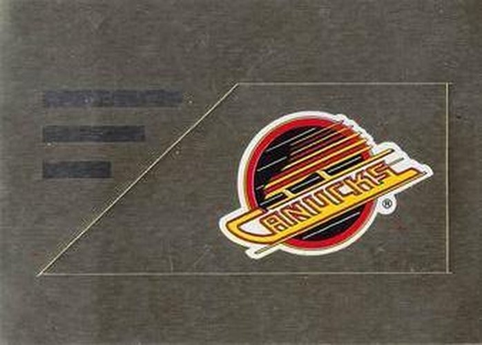 #148 Vancouver Canucks Logo - Vancouver Canucks - 1994-95 Panini Hockey Stickers