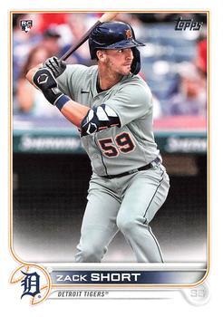 #148 Zack Short - Detroit Tigers - 2022 Topps Baseball